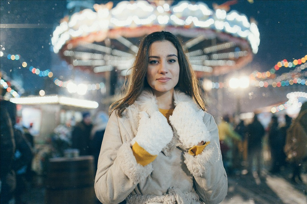 Москва в Январе