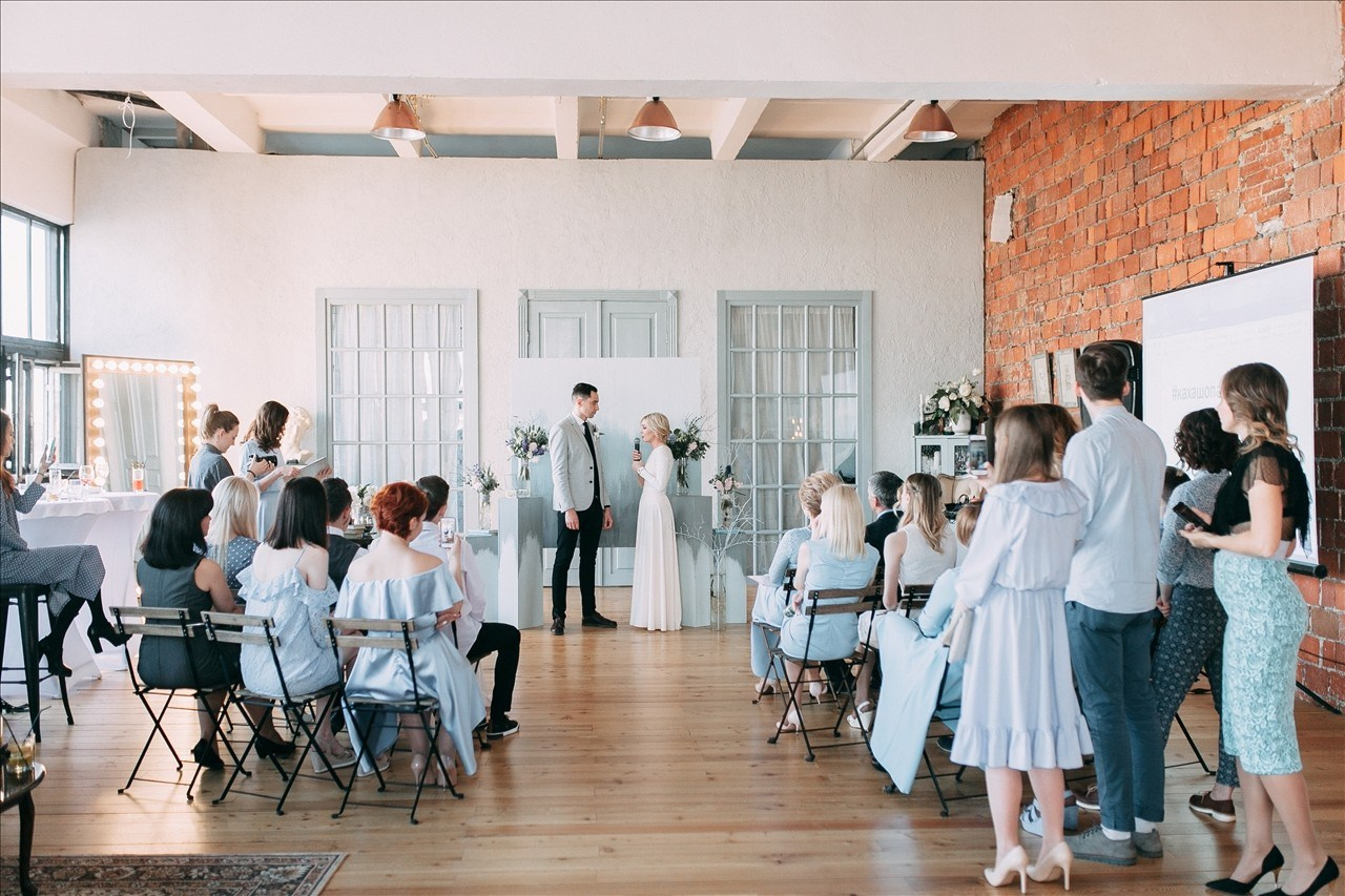 Камерная свадьба в Европейском стиле