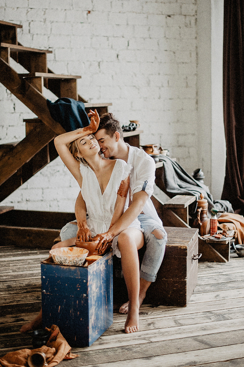 В МАСТЕРСКОЙ. Свадебный и семейный фотограф РИТА БОЧКАРЁВА