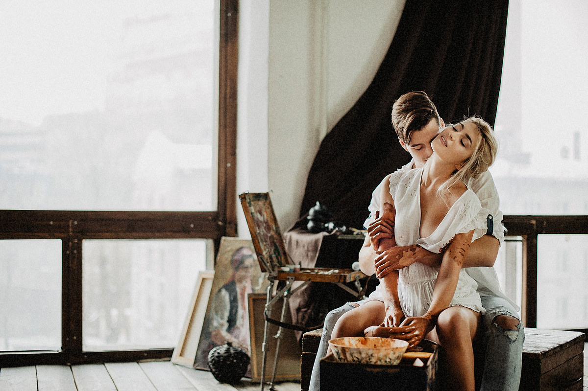 В МАСТЕРСКОЙ. Свадебный и семейный фотограф РИТА БОЧКАРЁВА