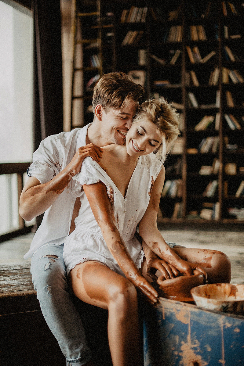 В МАСТЕРСКОЙ. Свадебный и семейный фотограф РИТА БОЧКАРЁВА