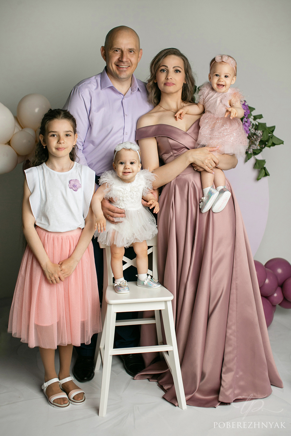 Годик Аглае и Марии. Фотограф новорожденных во Владивостоке Татьяна Побережняк