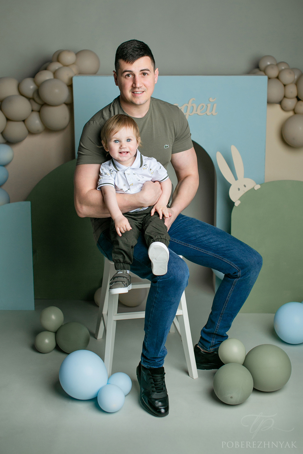 Годик Тимофею. Фотограф новорожденных во Владивостоке Татьяна Побережняк