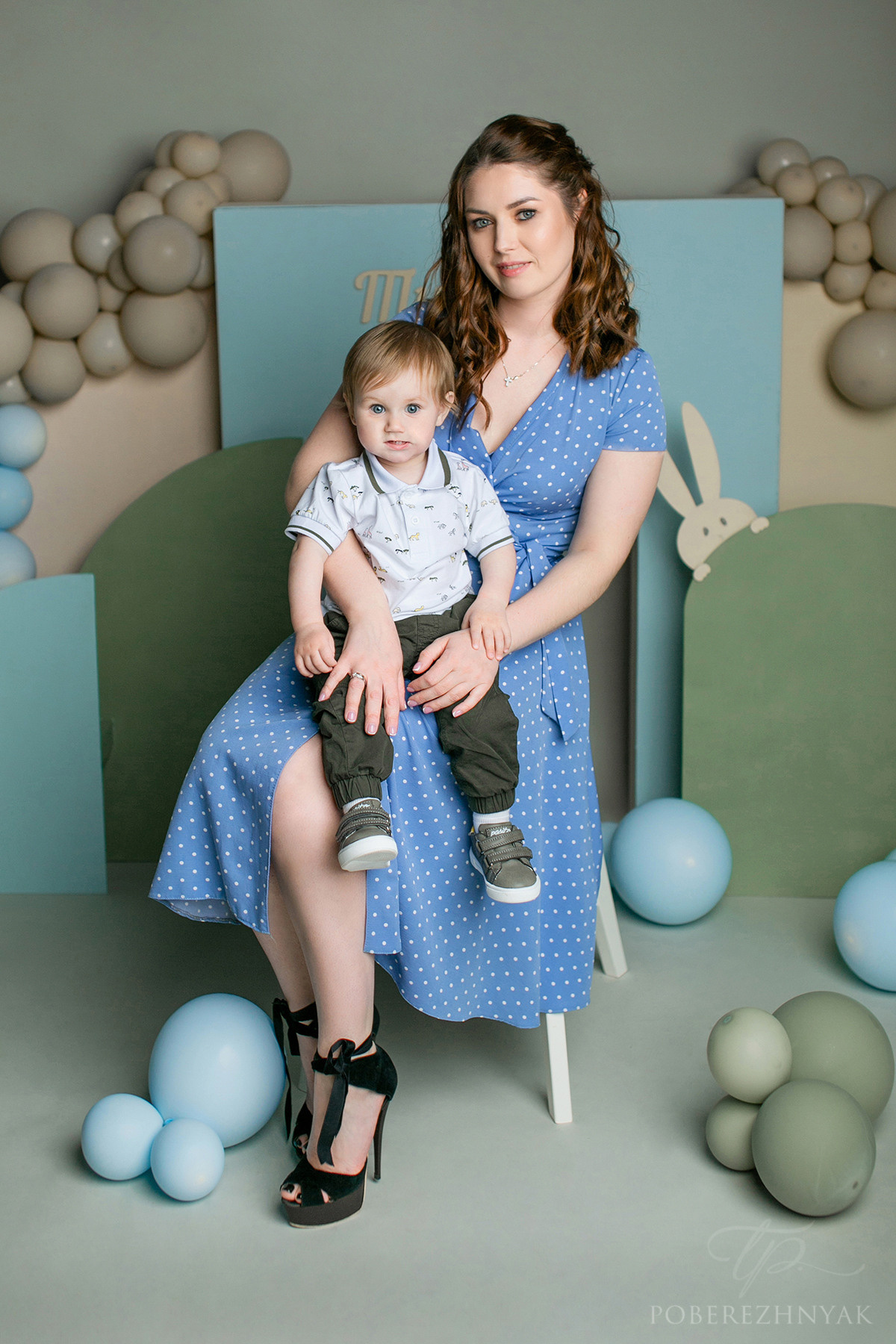 Годик Тимофею. Фотограф новорожденных во Владивостоке Татьяна Побережняк