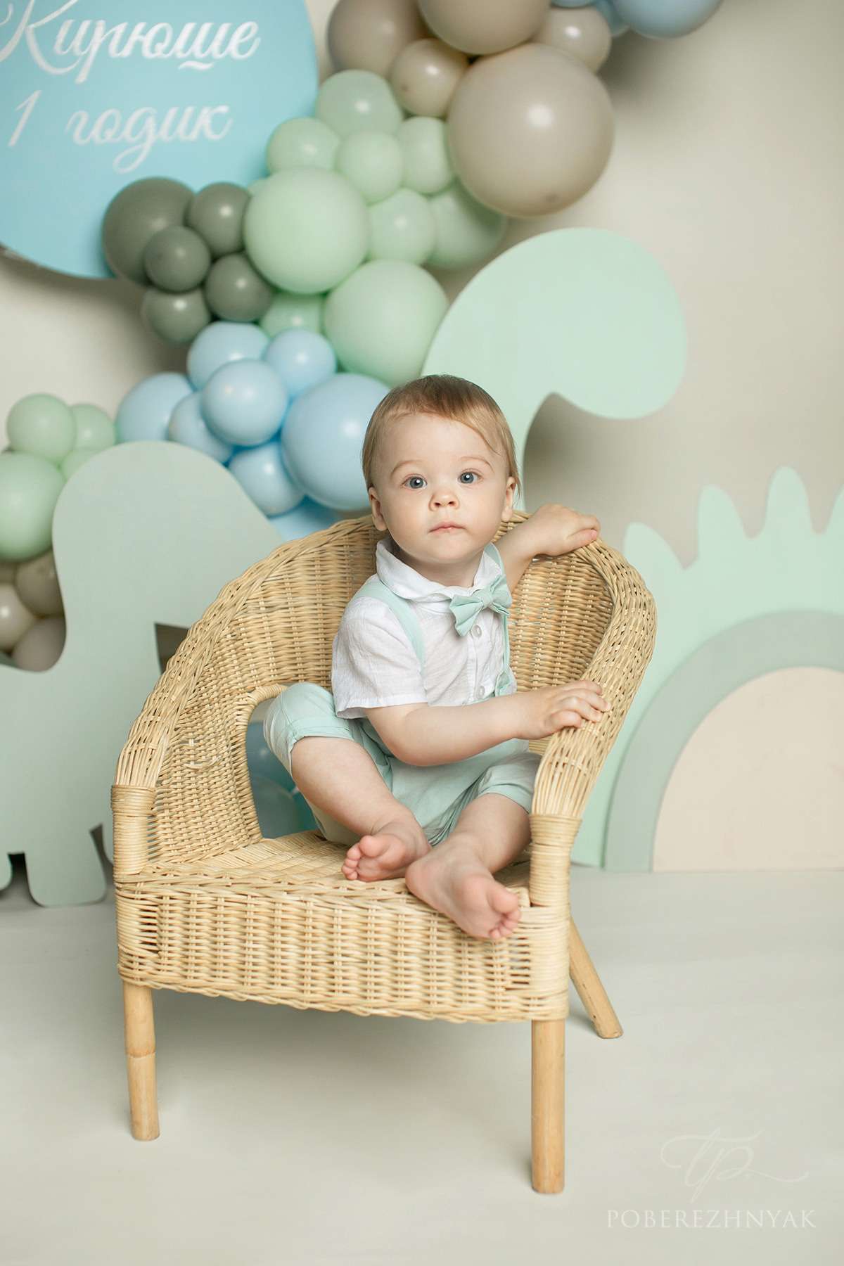 Годик Кирюша. Фотограф новорожденных во Владивостоке Татьяна Побережняк