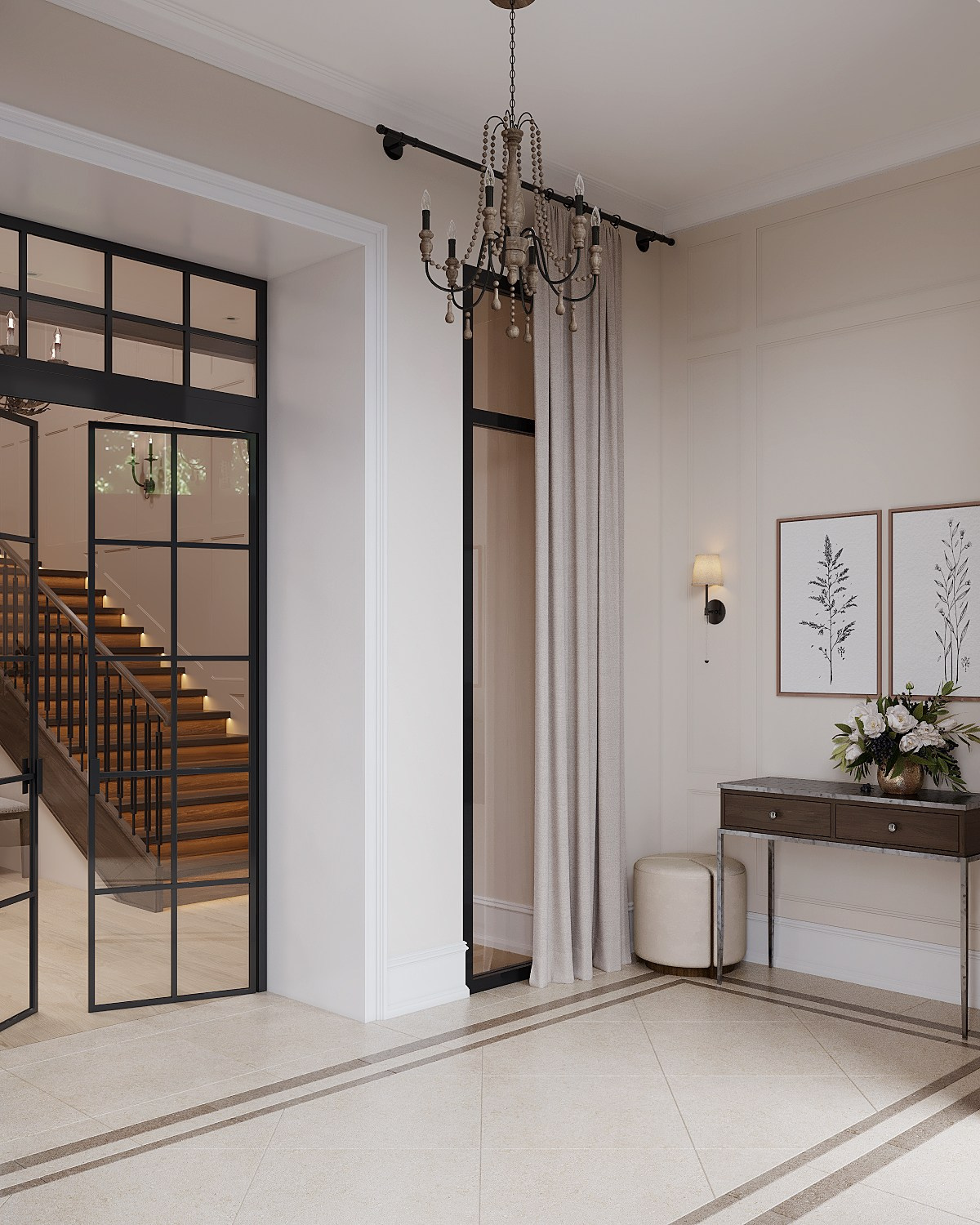 Дизайн дома в стиле шале, Абрамцево. Главная