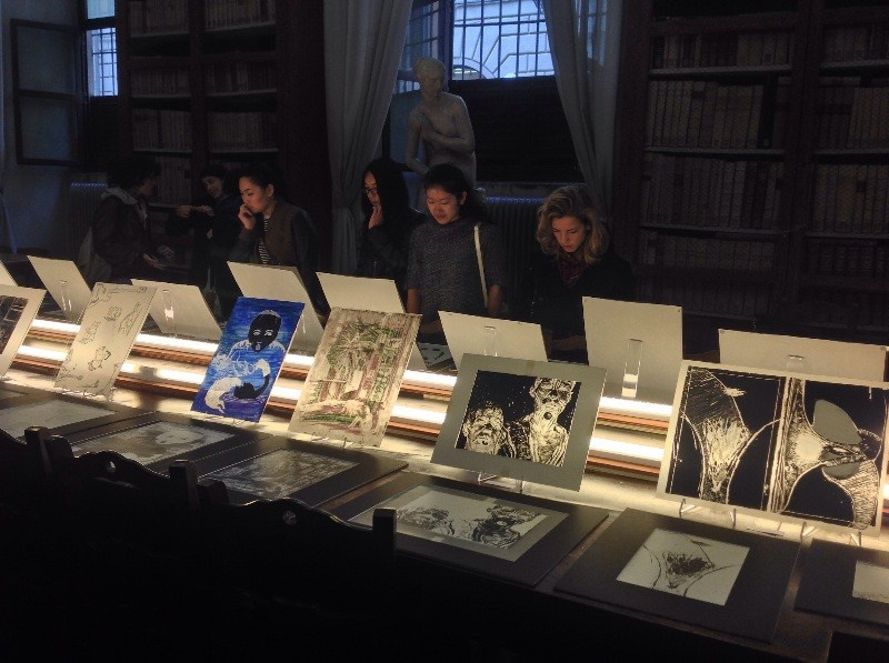 Cliché verre. Художник Перепечėнова-Феофанова Анна