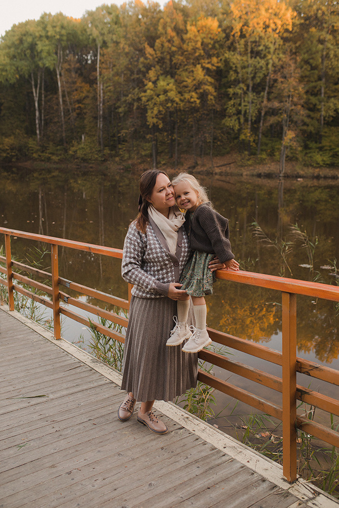 Мама Лера и милая Анюта. Свадебный и семейный фотограф в Белгороде Евгения Курочкина