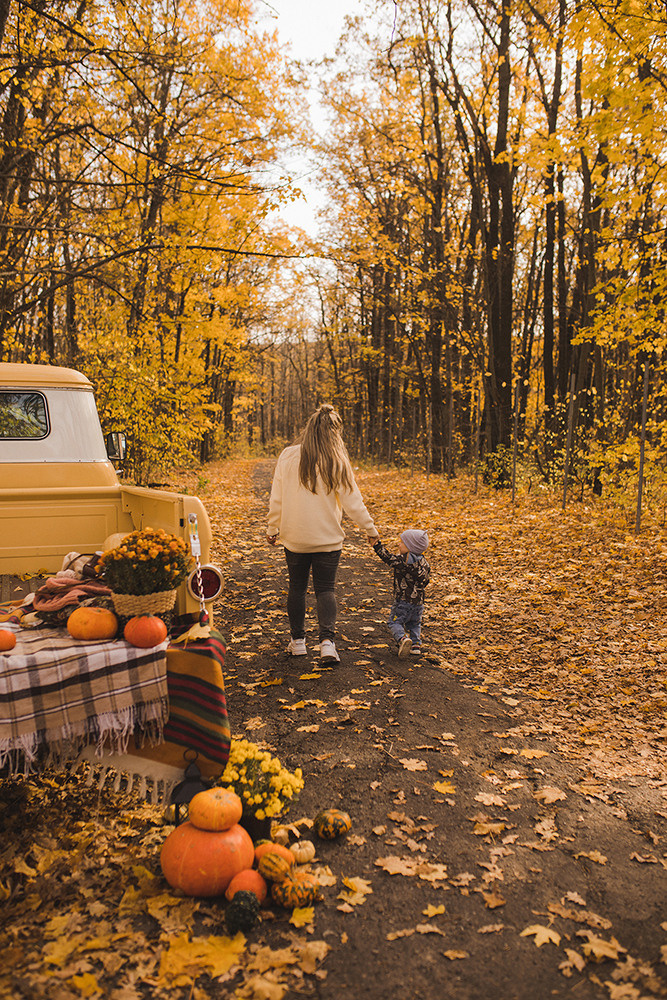 Осенний пикап. Свадебный и семейный фотограф в Белгороде Евгения Курочкина