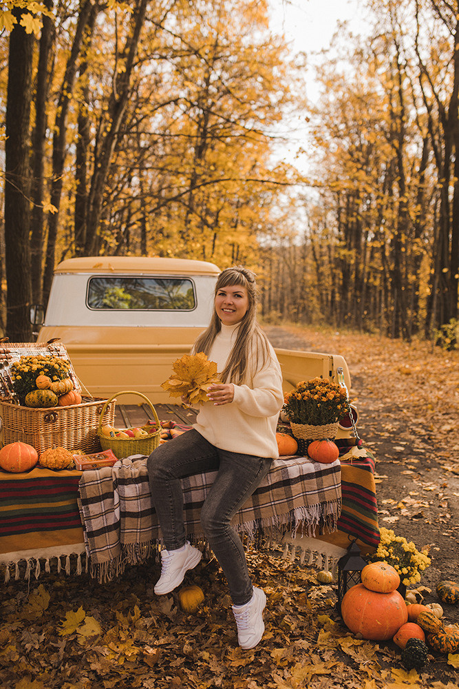Осенний пикап. Свадебный и семейный фотограф в Белгороде Евгения Курочкина