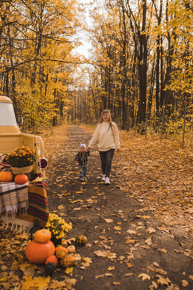 Осенний пикап. Свадебный и семейный фотограф в Белгороде Евгения Курочкина