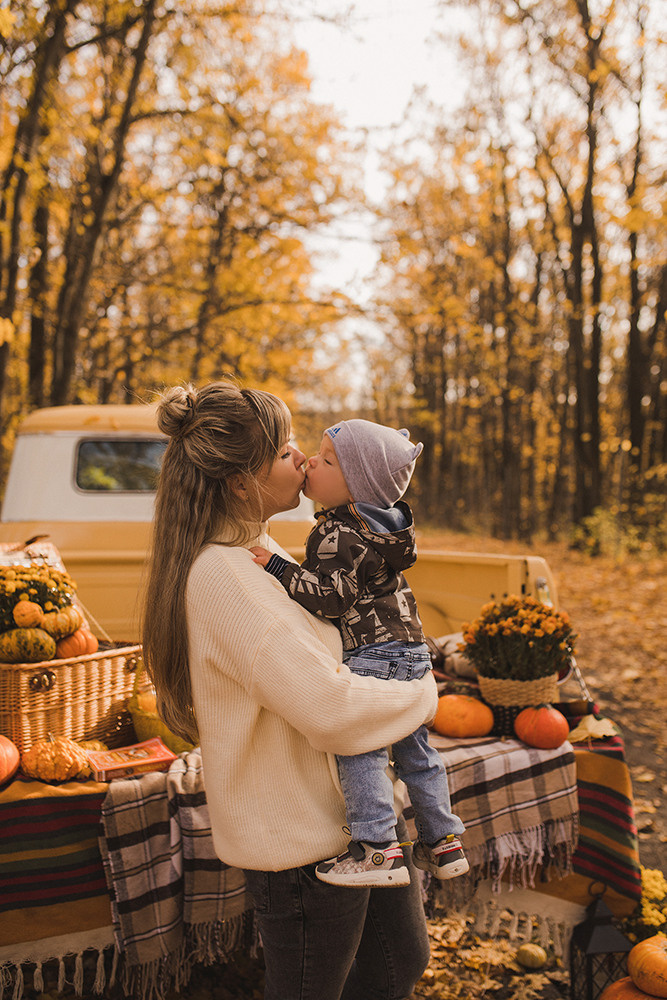 Осенний пикап. Свадебный и семейный фотограф в Белгороде Евгения Курочкина