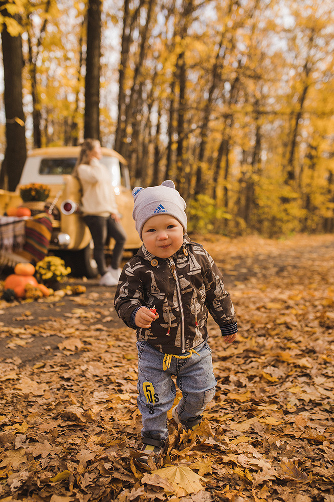 Осенний пикап. Свадебный и семейный фотограф в Белгороде Евгения Курочкина