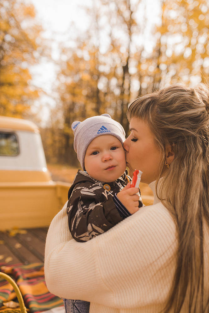Осенний пикап. Свадебный и семейный фотограф в Белгороде Евгения Курочкина