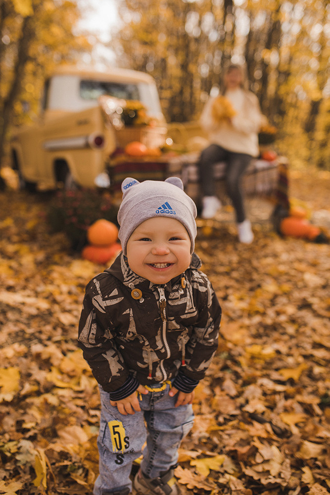 Осенний пикап. Свадебный и семейный фотограф в Белгороде Евгения Курочкина