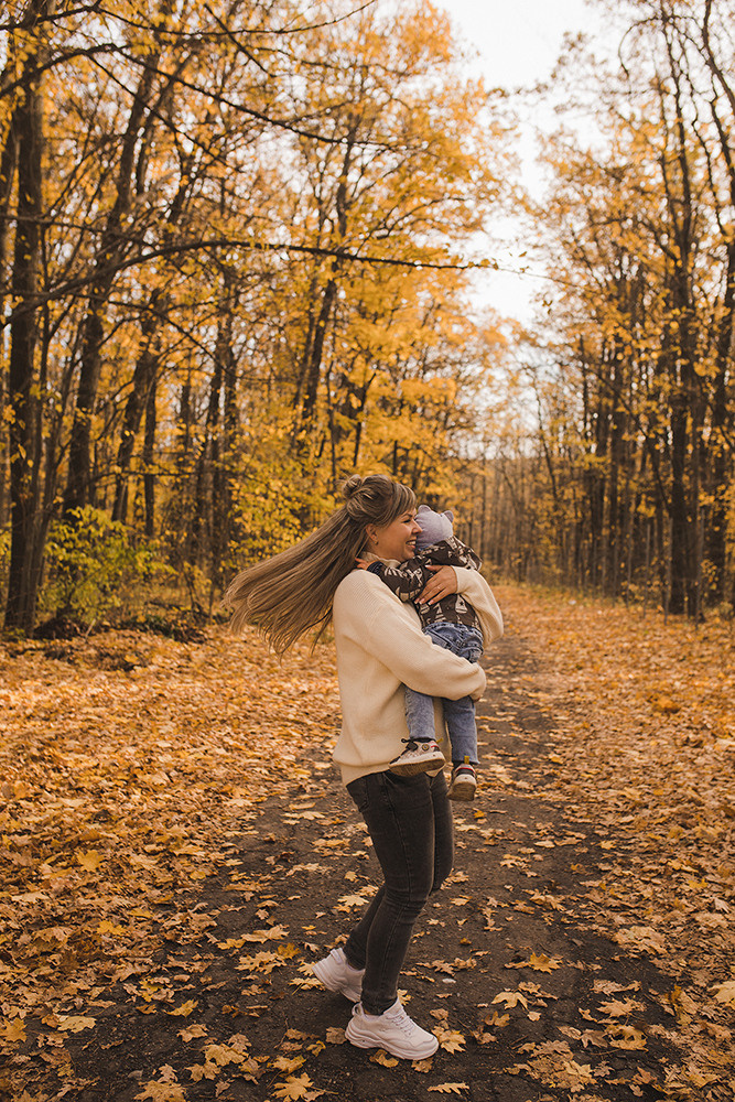Осенний пикап. Свадебный и семейный фотограф в Белгороде Евгения Курочкина