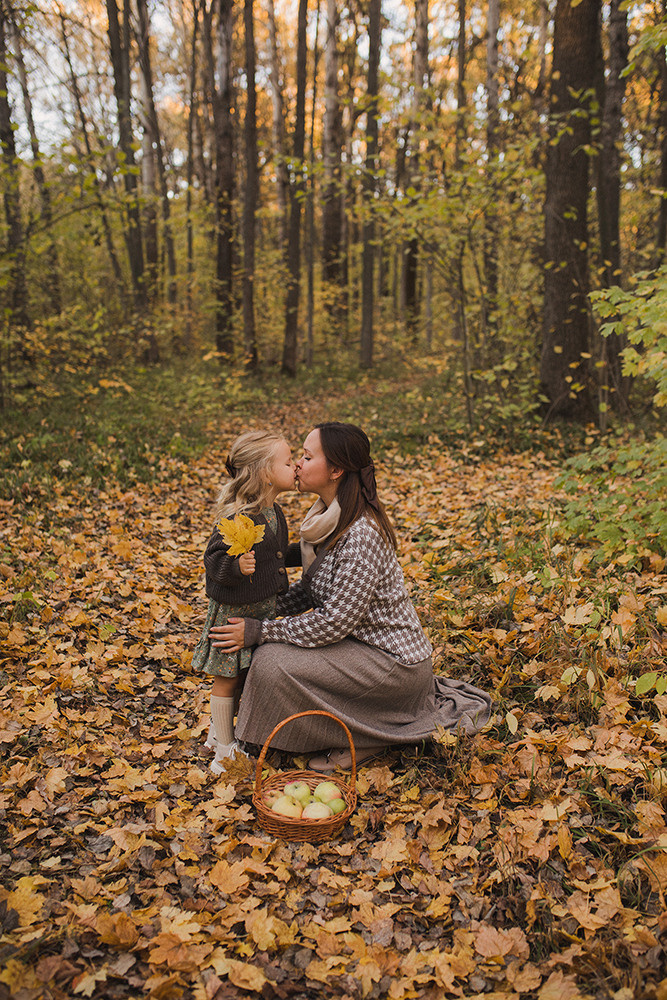 Мама Лера и милая Анюта. Свадебный и семейный фотограф в Белгороде Евгения Курочкина