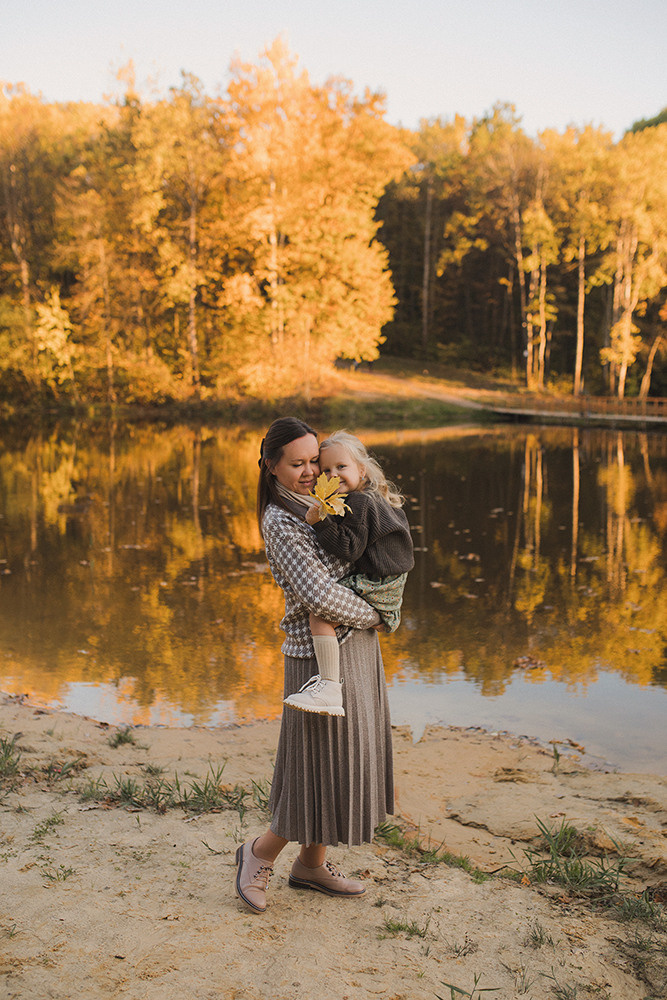 Мама Лера и милая Анюта. Свадебный и семейный фотограф в Белгороде Евгения Курочкина
