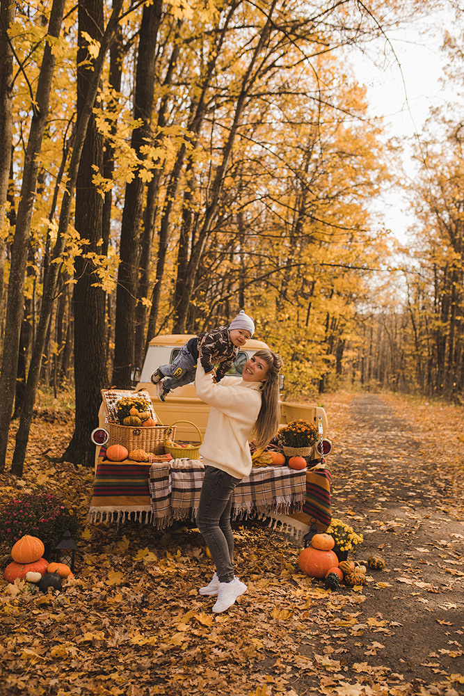 Осенний пикап. Свадебный и семейный фотограф в Белгороде Евгения Курочкина