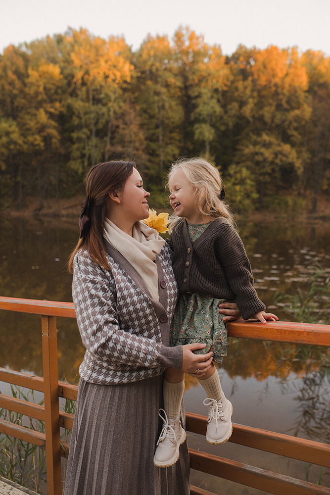 Мама Лера и милая Анюта. Свадебный и семейный фотограф в Белгороде Евгения Курочкина