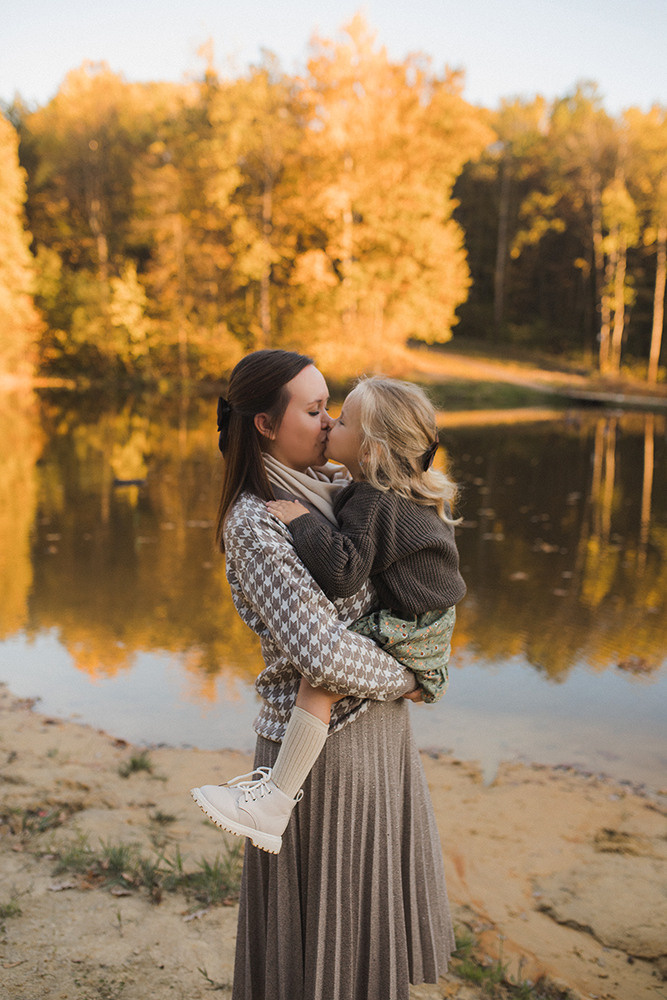 Мама Лера и милая Анюта. Свадебный и семейный фотограф в Белгороде Евгения Курочкина