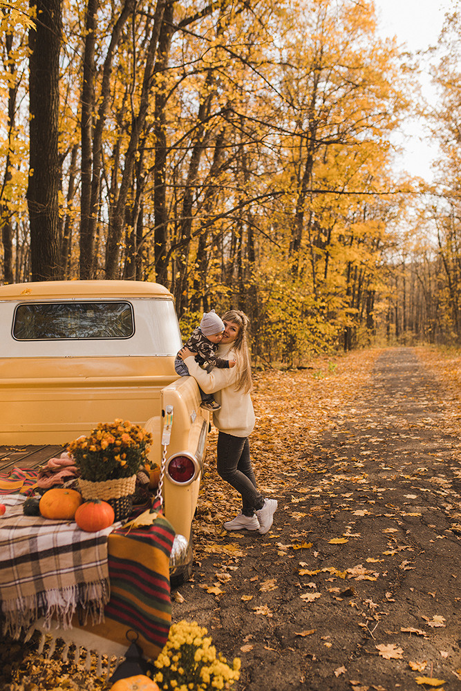 Осенний пикап. Свадебный и семейный фотограф в Белгороде Евгения Курочкина