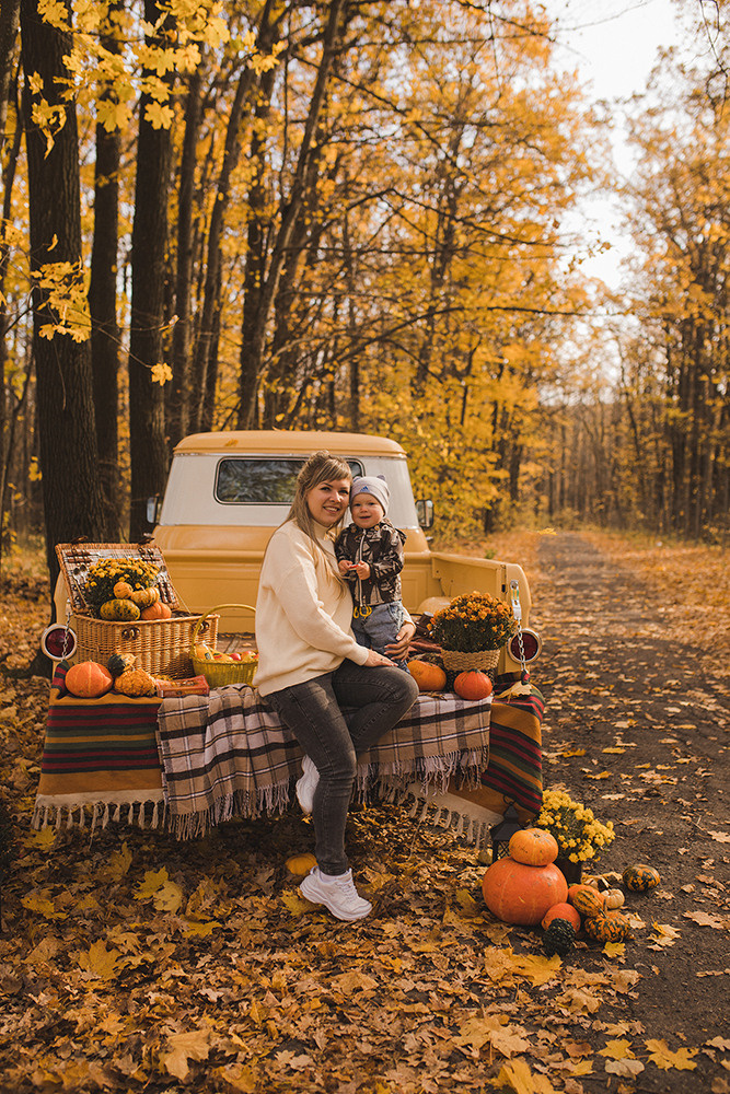 Осенний пикап. Свадебный и семейный фотограф в Белгороде Евгения Курочкина