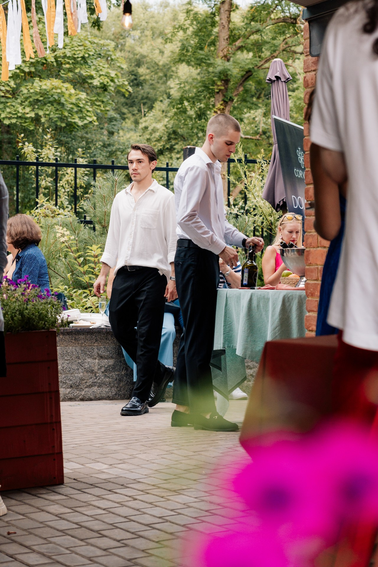 Винный ужин в ресторане Pio Verde. Репортажный фотограф Санкт-Петербург