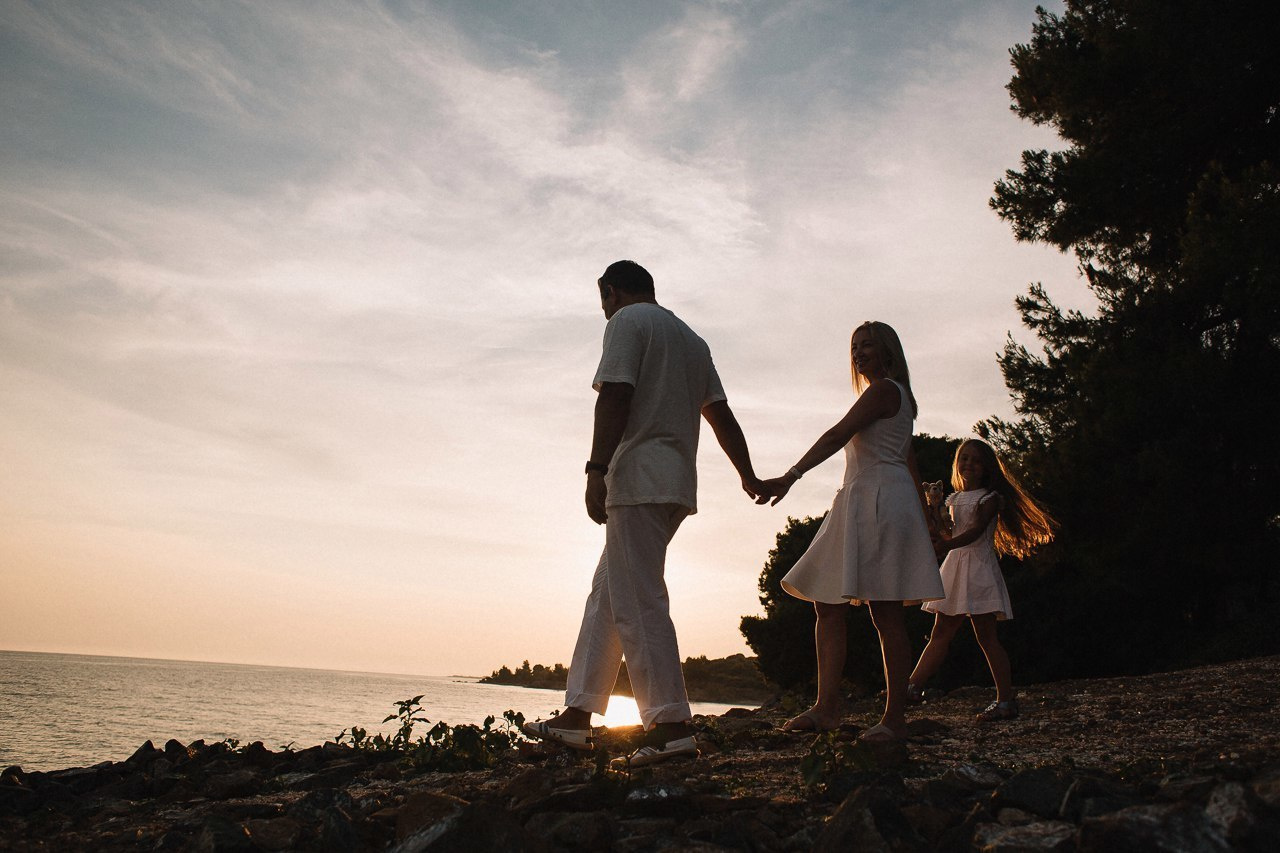 Олег, Полина и Маруся. Свадебный фотограф Лопатин Василий