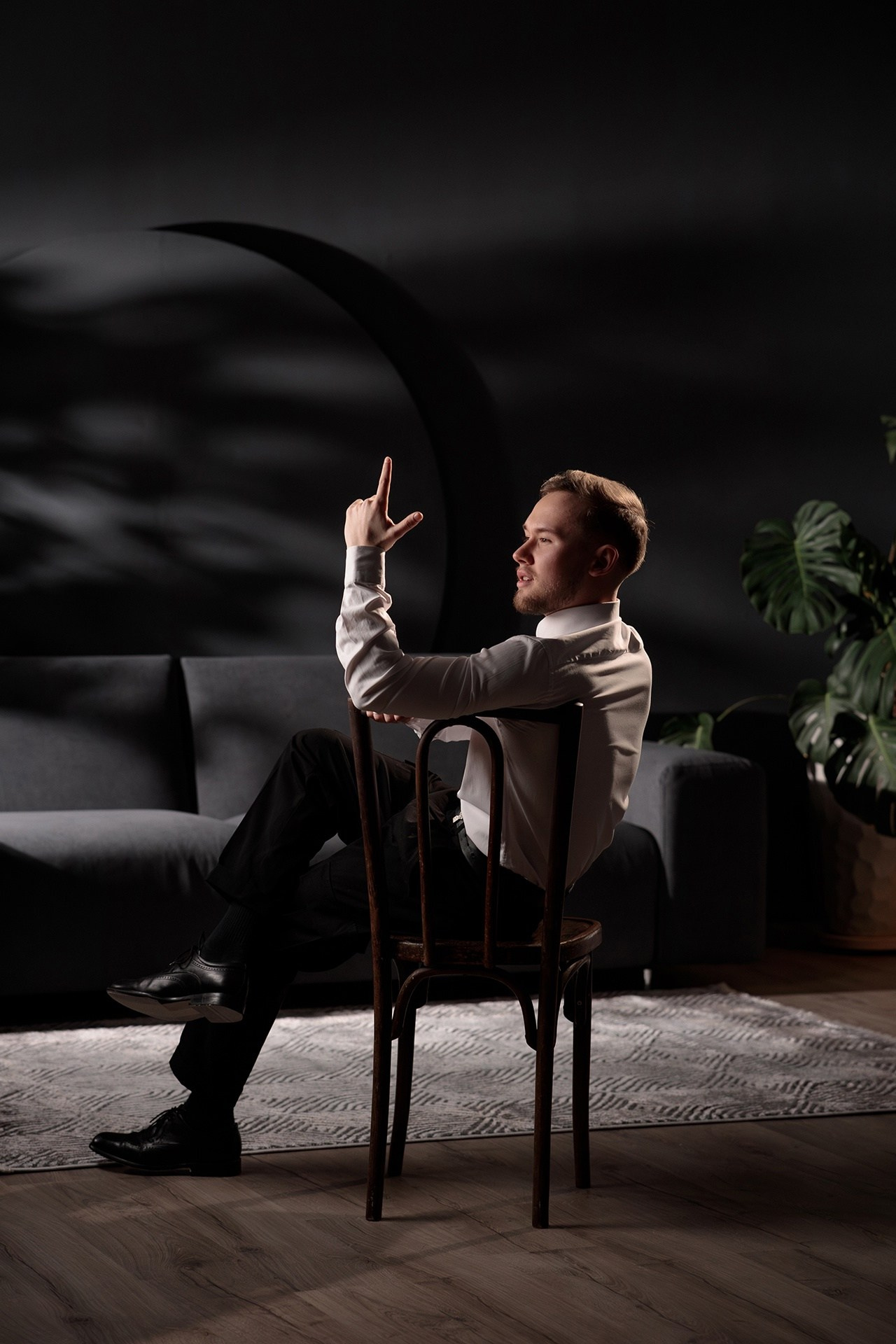 Мужской портрет. Фотограф Александр Калинин