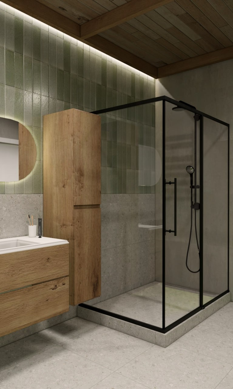 Загородный дом 110 м² в Ленинградской области (совместная работа с Любовью Поляковой designpolyakova.ru). Push-design.ru