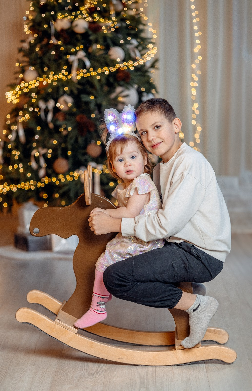 Новогодняя в студии. Семейный фотограф в Дзержинске Наталья Лаэтина