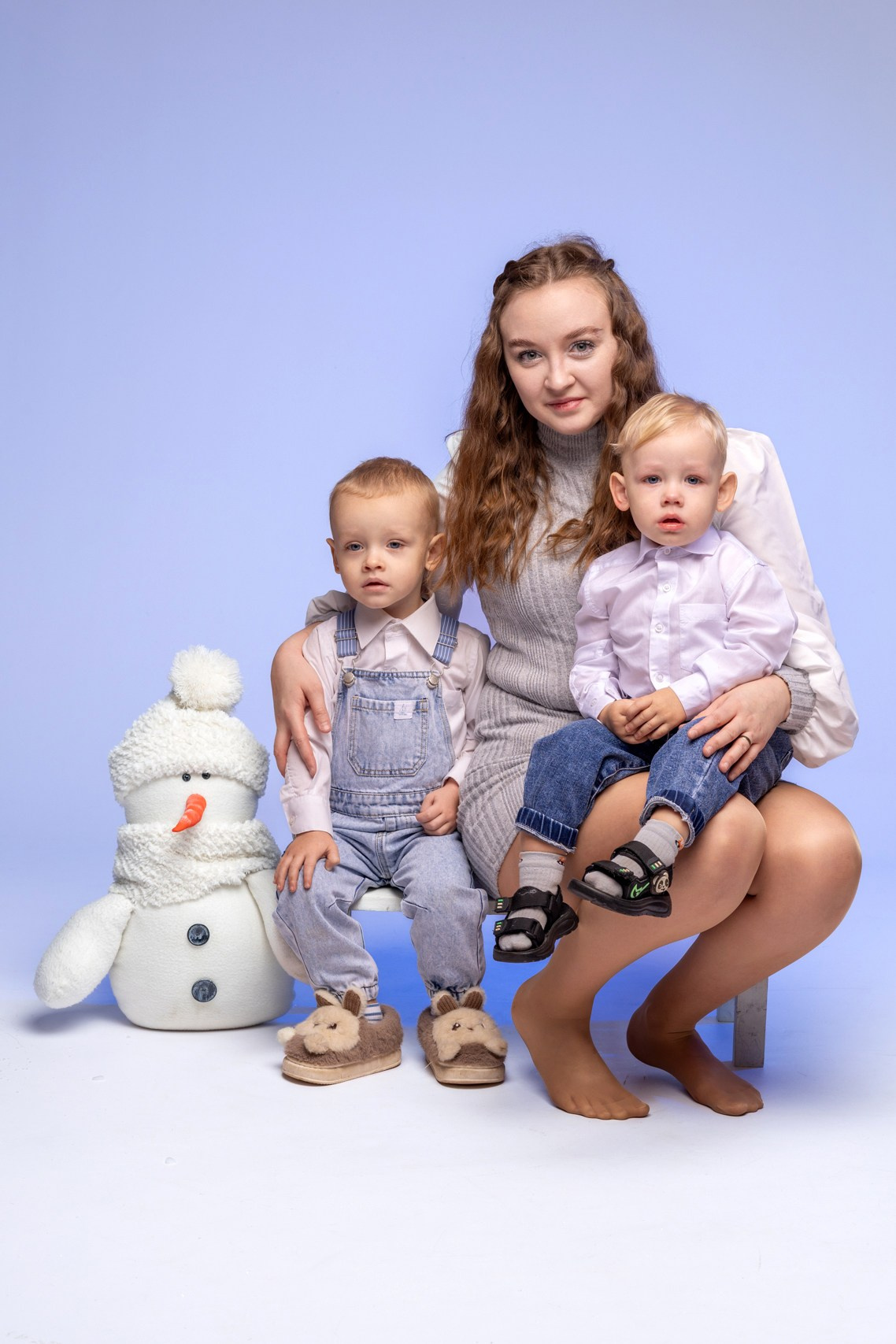 Новогодняя в студии. Семейный фотограф в Дзержинске Наталья Лаэтина