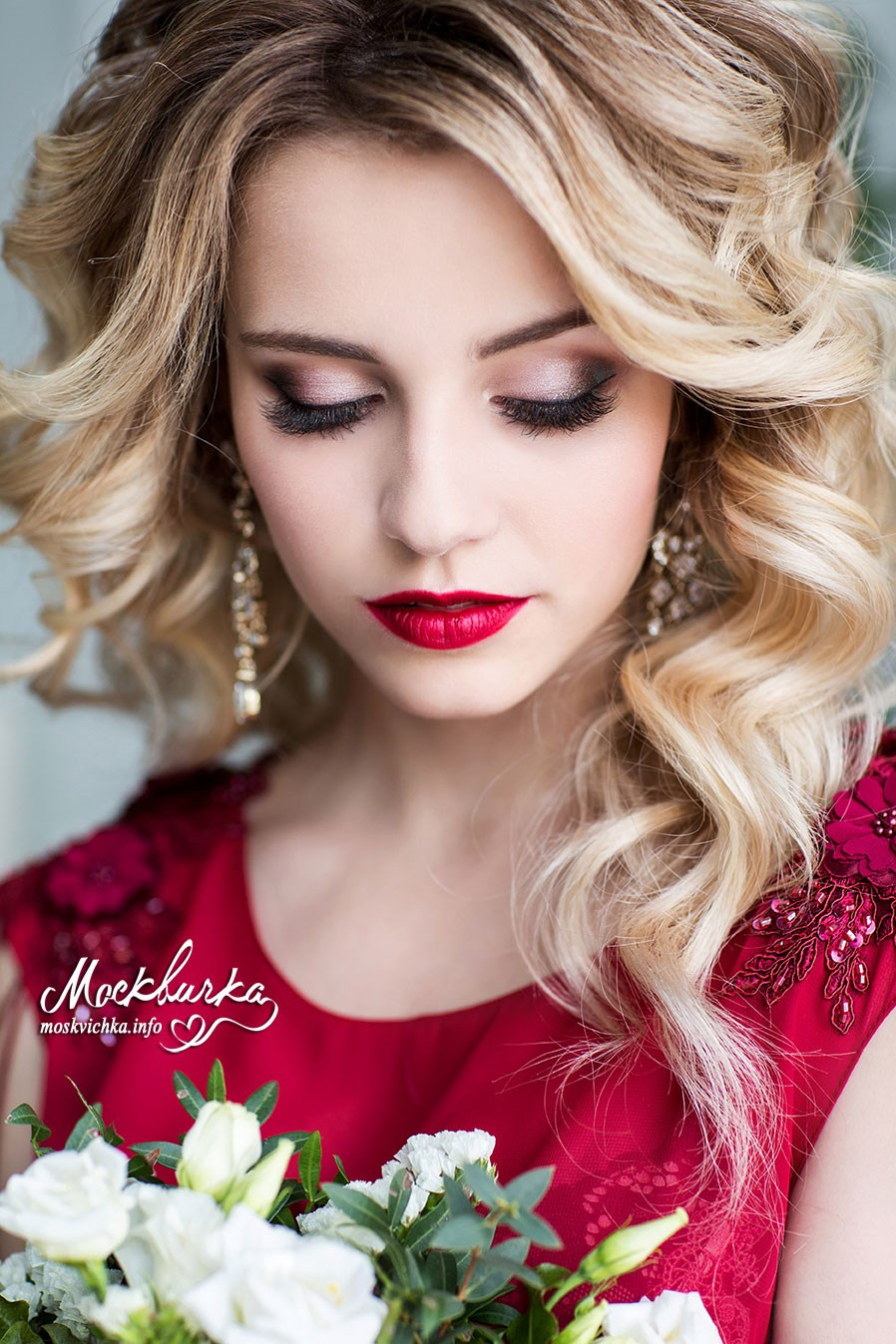 Вечерние образы. Прически и макияж на свадьбу, фотосессию, корпоратив от стилиста Кандаловой Елены в Москве, Домодедово