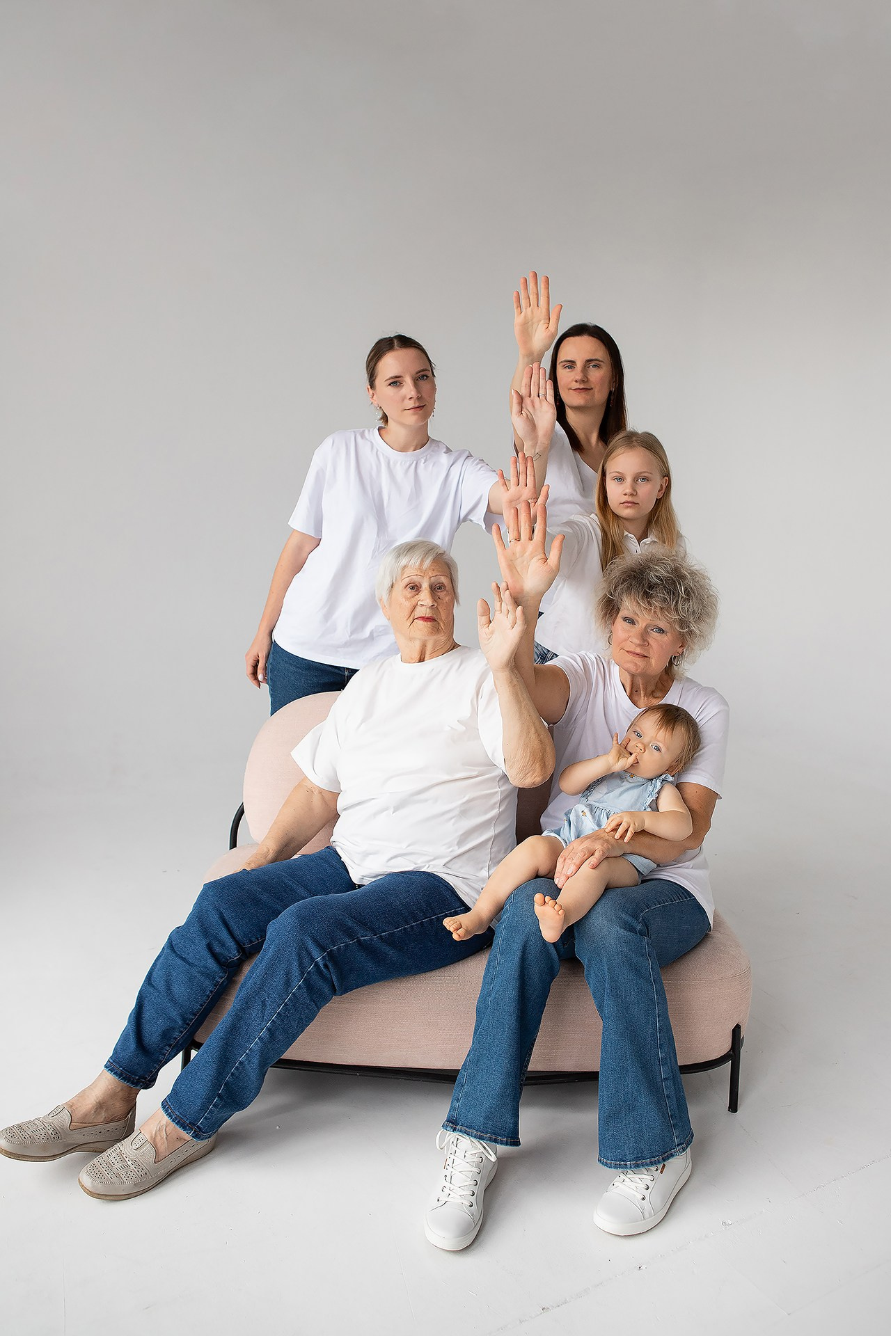 4 поколения женщин. Семейный и контент- фотограф Анна Уткина, Электросталь, Ногинск