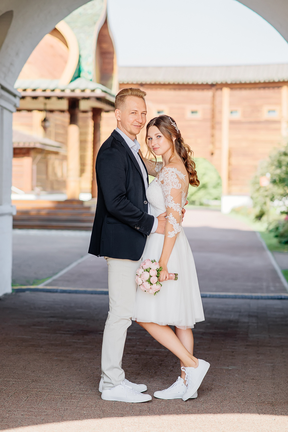 Свадебная фотосессия в Коломенском. Семейный и свадебный фотограф Семенова Инна