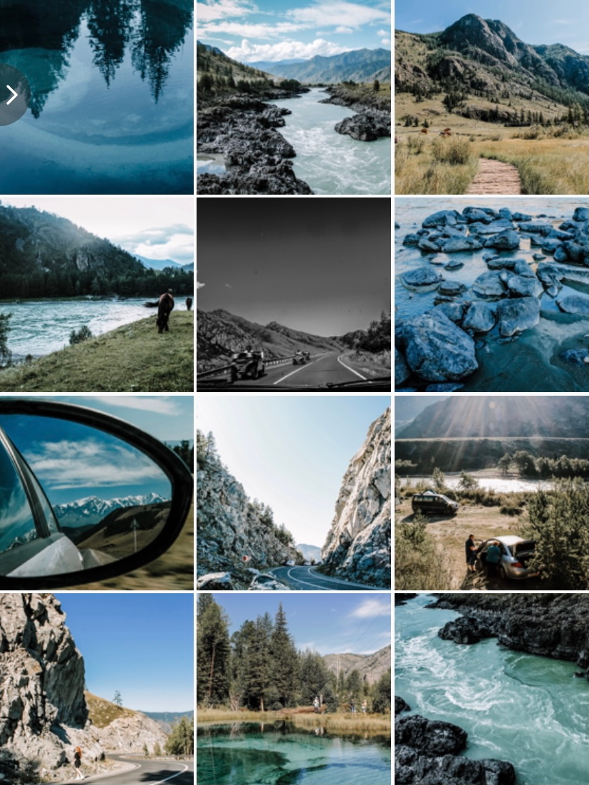 Визуальное оформление для продвижения социальных сетей. Студия контента «СВОЕ МЕСТО»