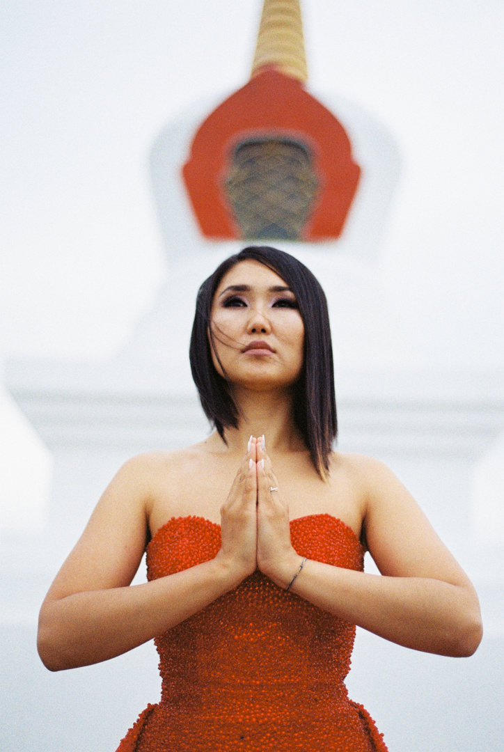 Айрана, пленка. Ayrana, film. Фотограф Айдын Седип в Кызыле