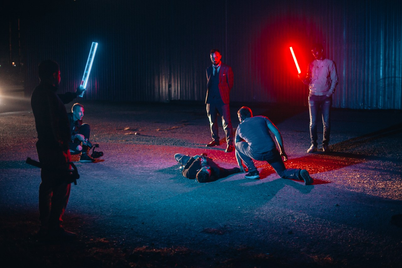 Бэкстейдж съемка рекламы. Фотограф Денис Денисов