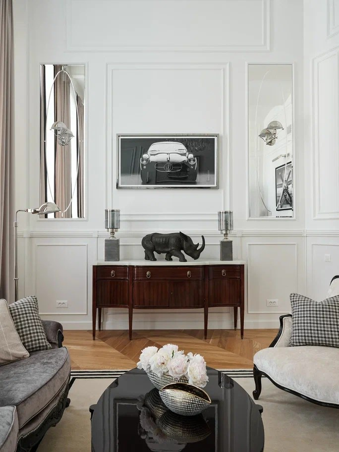 Американская классика. Современный стиль. Интерьеры де люкс