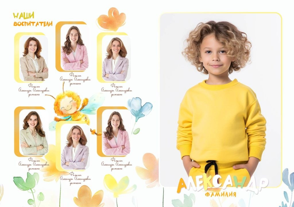 Выпускные альбомы. Фиксики Детская фотостудия