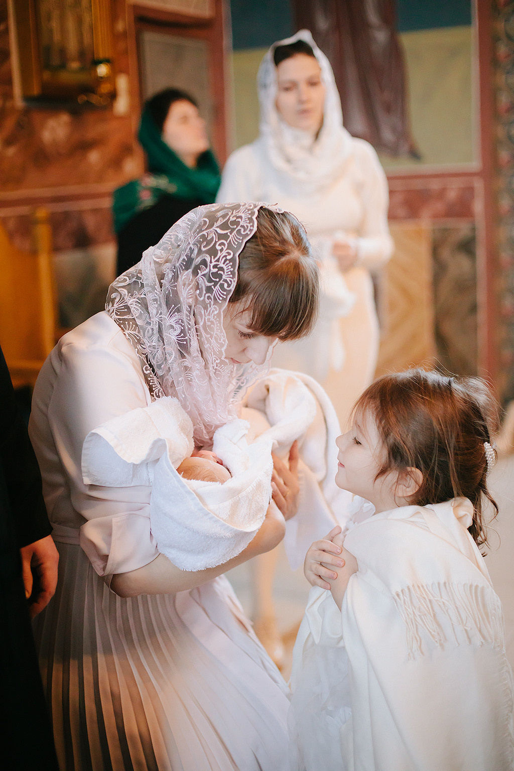 Крещение Лии. Фотограф на венчание, крещение