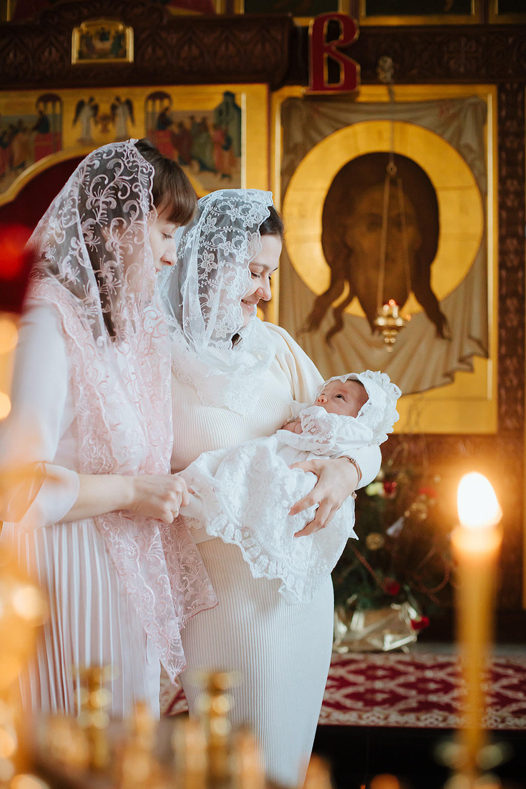 Крещение Лии. Фотограф на венчание, крещение