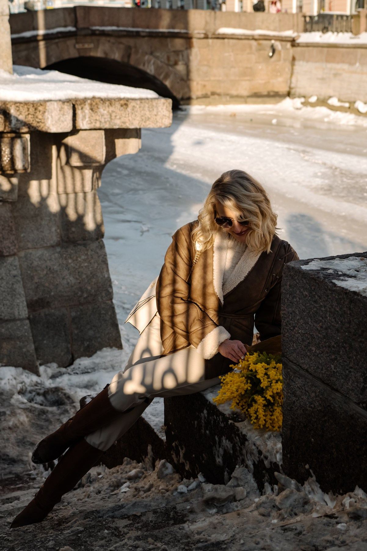 Весна. Прогулка с цветами. Свадебный и семейный фотограф в Санкт-Петербурге Елена Худякова