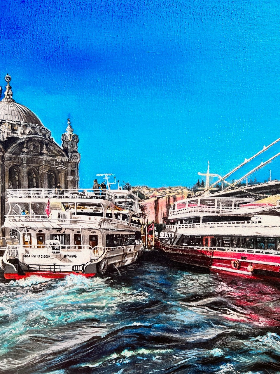 Серия «Города — великие творения рук человеческих». Картины пейзаж