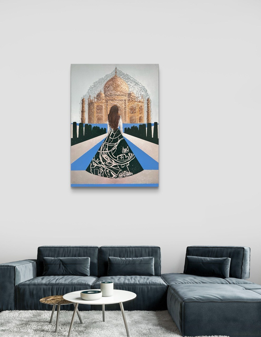 Серия «Волшебница Изумрудного Востока». Картины пейзаж