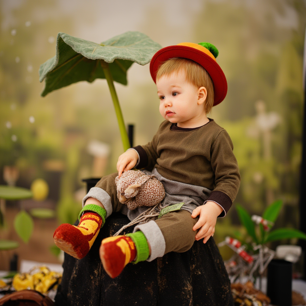 Фотосессия в Сказочном Лесу. Детская Фотостудия ГОДОВАСИКИ в Санкт-Петербурге фотосесия на годик