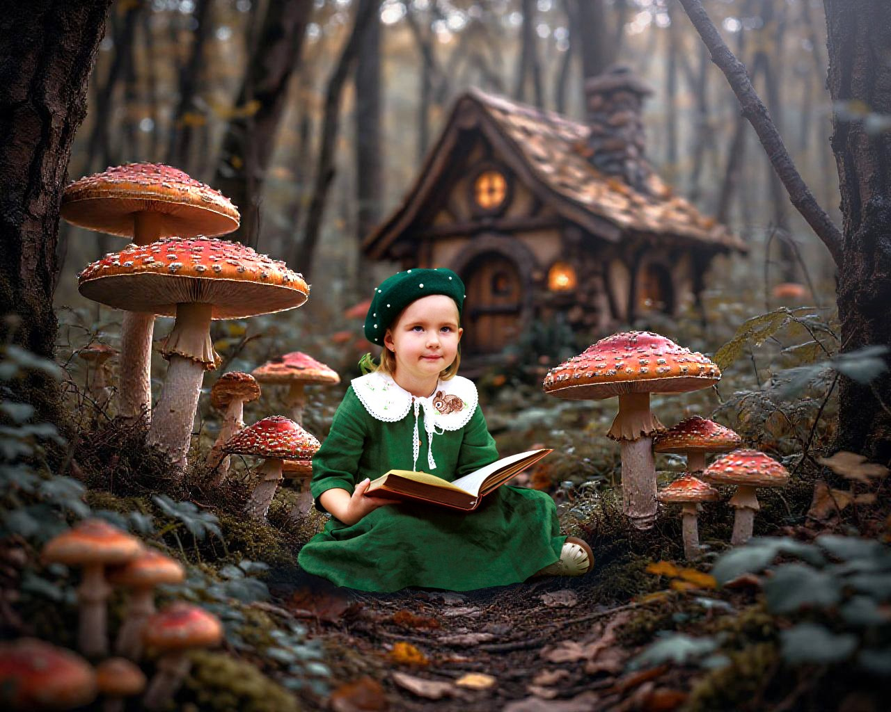 Грибочки. Арт-фотограф Олег Голишников. Творческая мастерская