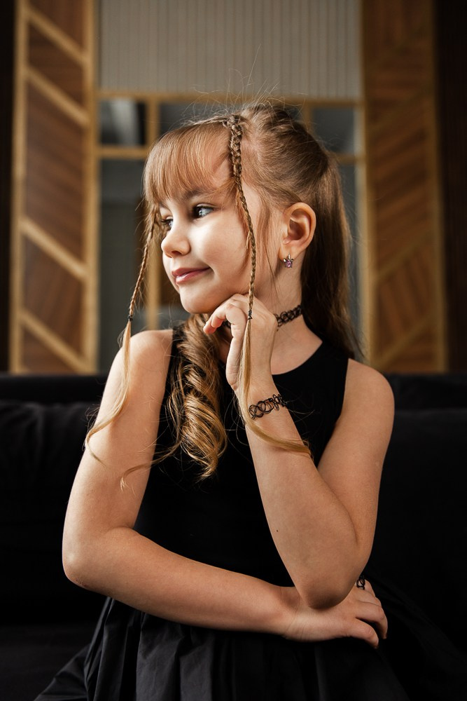 Индивидуальная съёмка в студии. Фотограф из Новосибирска Юрк Виктория