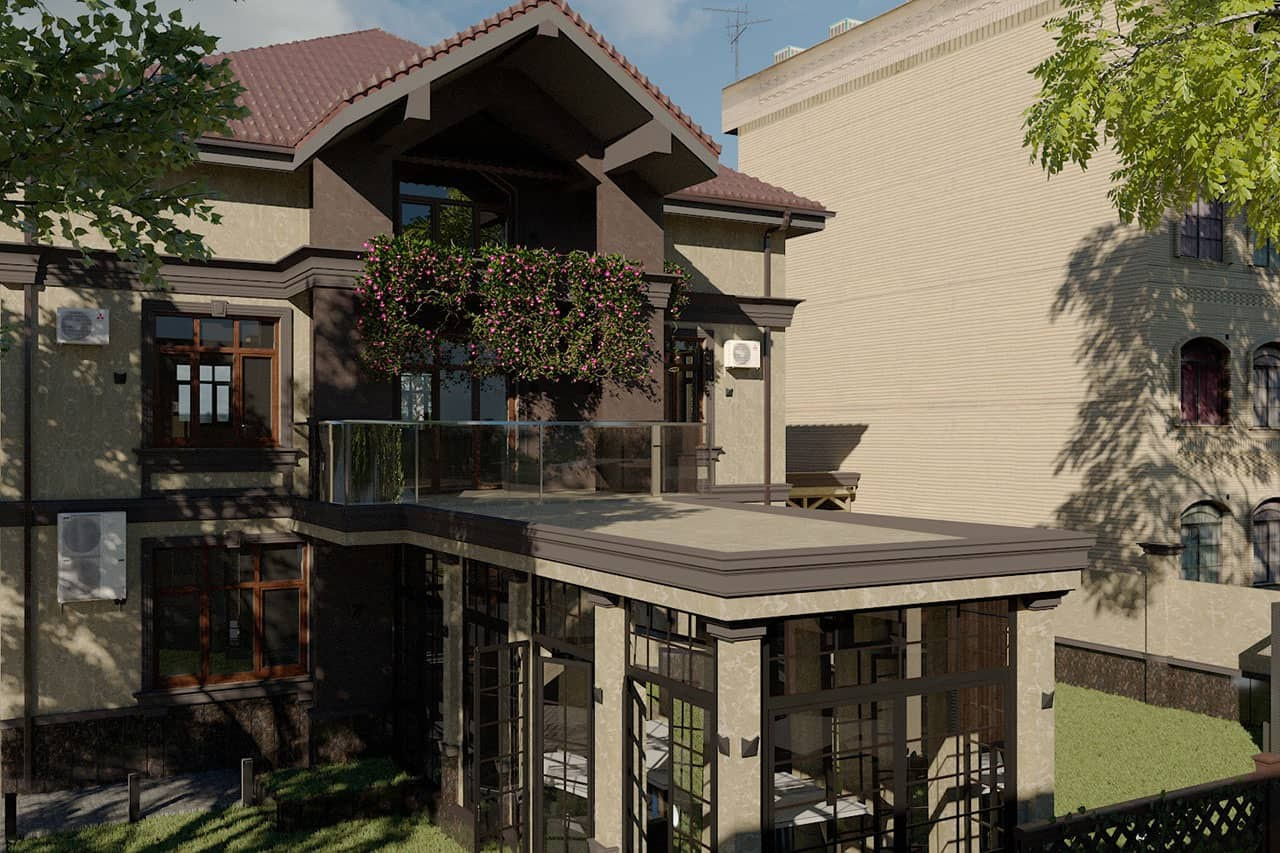 Ремонт коттеджа и частного дома под ключ